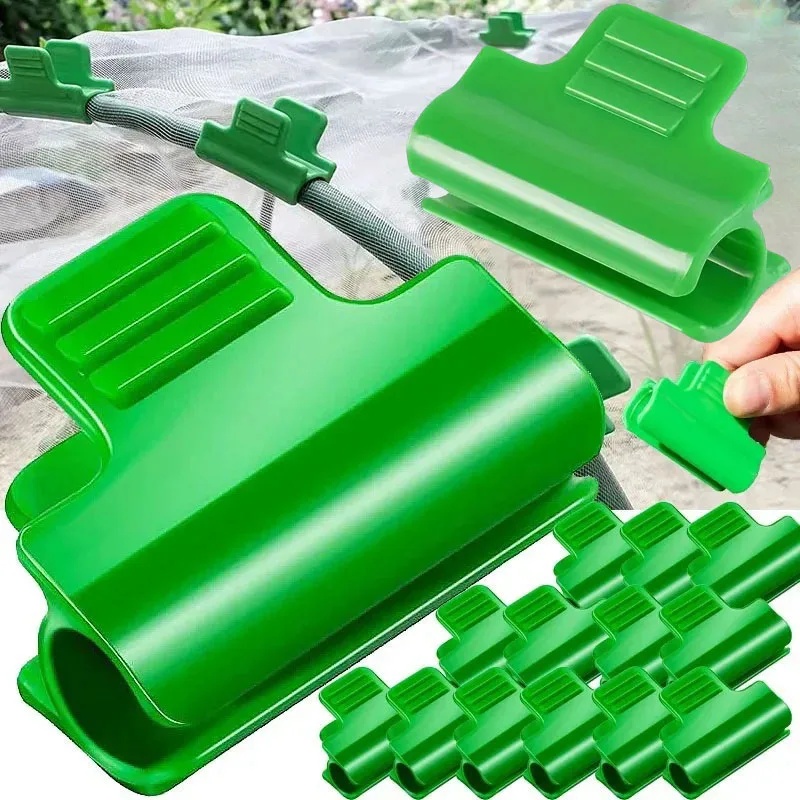 20Pcs Green Laminating Clip, A - Greenhouse Plastic Film ulasan dan harga