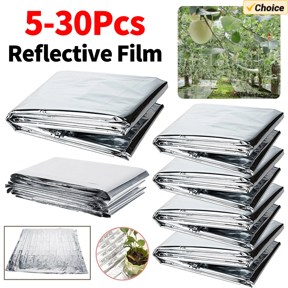 5-30Pcs Garden Wall Mylar Film - Greenhouse Plastic Film ulasan dan harga